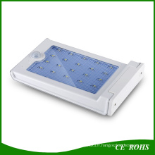 Lumière solaire facile élevée imperméable à l&#39;eau de mur de jardin de rue de LED de lumen extérieur imperméable